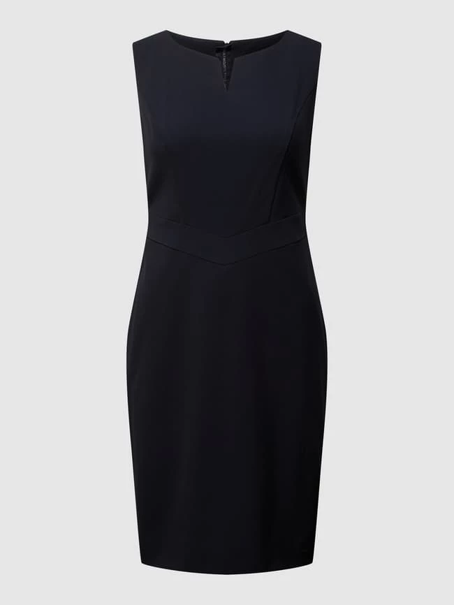 Taifun Etuikleid Mit V-Ausschnitt - Marineblau – Bild 2