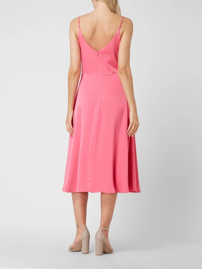 V By Vera Mont Cocktailkleid Aus Satin - Pink – Bild 4