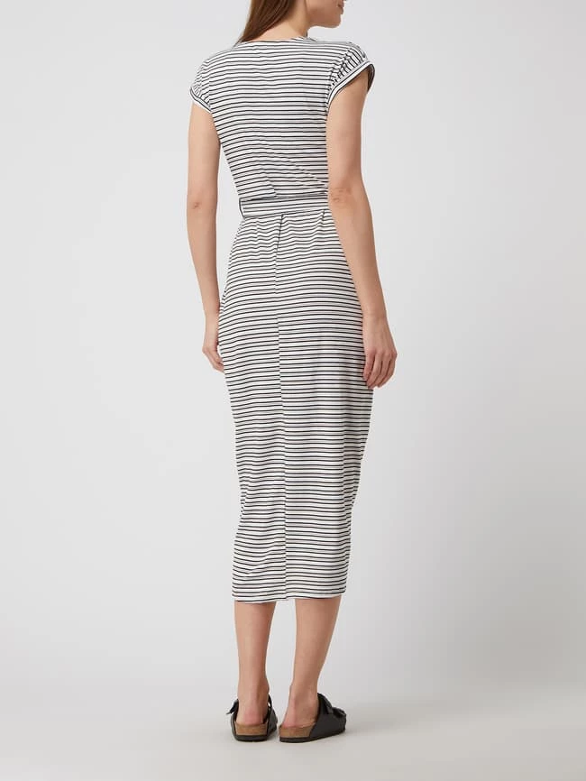 Apricot Shirtkleid Aus Jersey - Offwhite – Bild 4