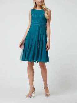 Christian Berg Cocktail Cocktailkleid Aus Tüll - Smaragdgrün