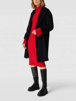 Esprit Collection Sweatkleid Mit Streifenmuster - Rot