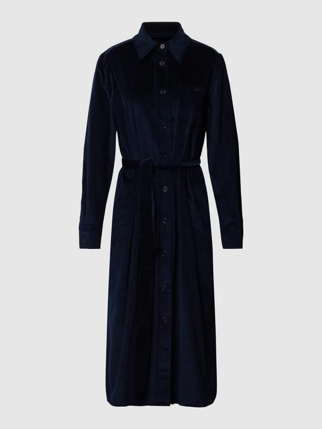 Seidensticker Kleid Mit Taillenband - Marineblau – Bild 2