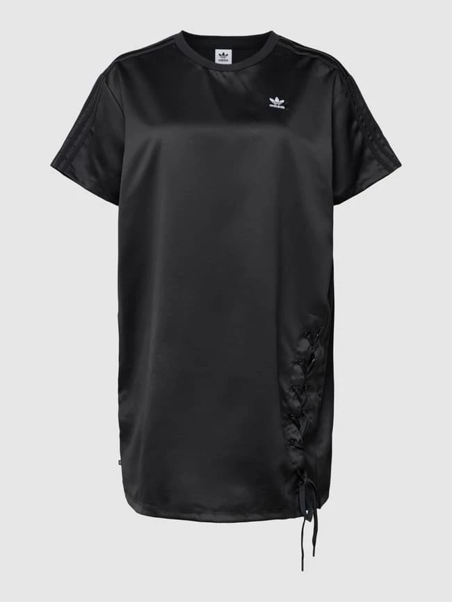 Adidas Originals Plus Minikleid Mit Brand-Stitching - Schwarz – Bild 2