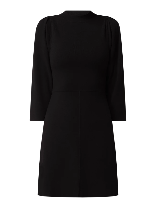 Mango Kleid Mit 3/4-Arm - Schwarz – Bild 2