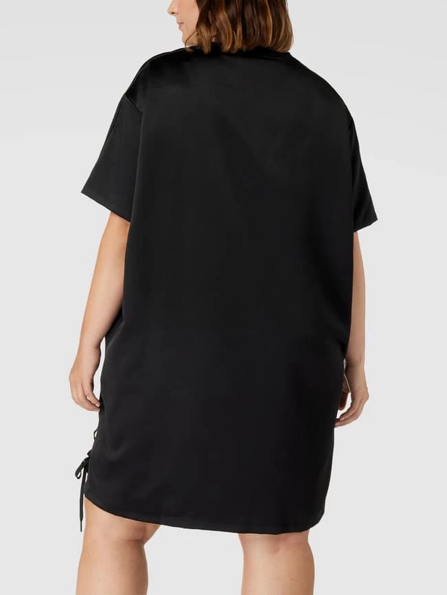 Adidas Originals Plus Minikleid Mit Brand-Stitching - Schwarz – Bild 5