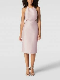 Vera Wang Bride Cocktailkleid Mit Neckholder Modell 'CLOTILDE' - Rosé
