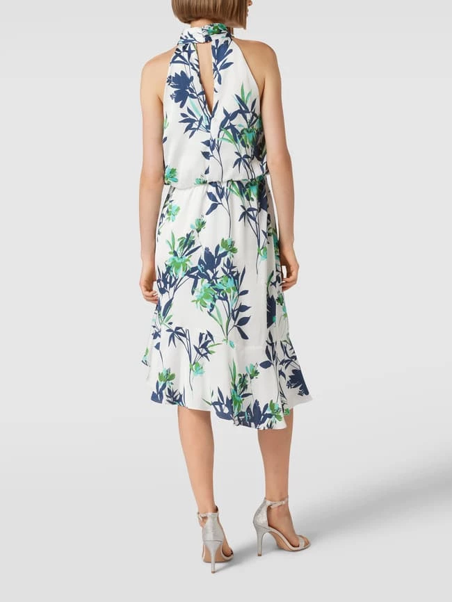 Adrianna Papell Cocktailkleid Mit Floralem Muster - Blau – Bild 5