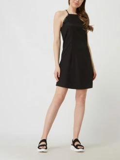 Calvin Klein Jeans Minikleid Aus Viskose - Schwarz