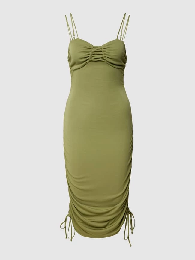 Alex Mariah Peter X P&C Knielanges Kleid Mit Tunnelzug - Alex Mariah Peter X P&C - Olivgrün – Bild 2