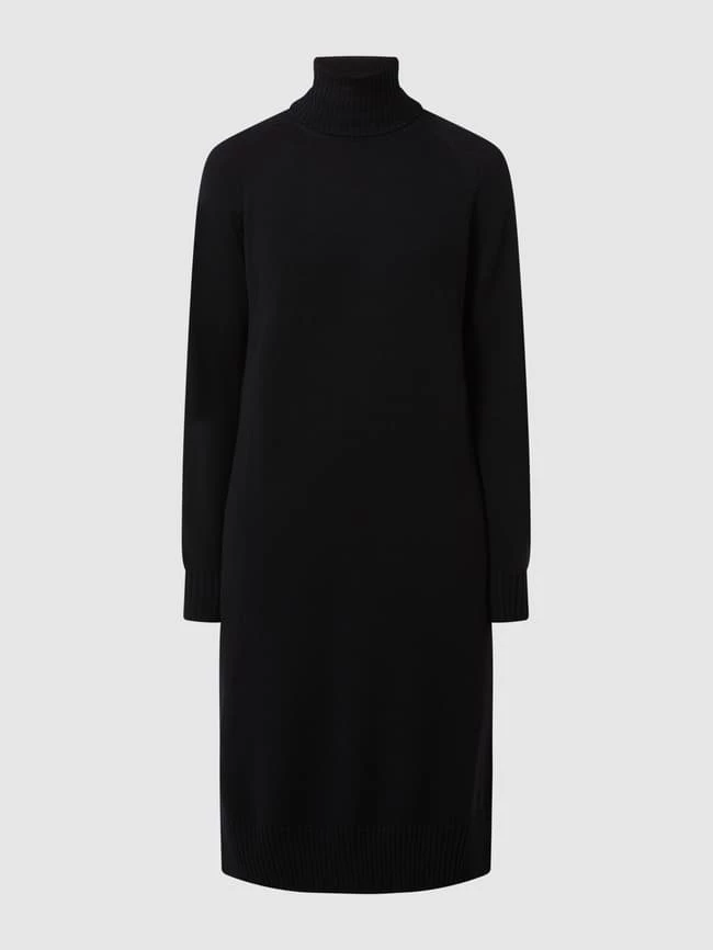 MaxMara Leisure Strickkleid Aus Schurwolle Modell 'Linfa' - Schwarz – Bild 2