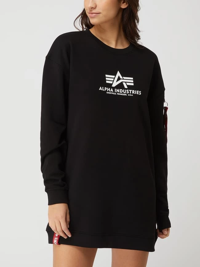 Alpha Industries Sweatkleid Mit Logo-Print - Schwarz – Bild 4