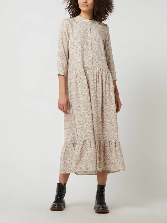 Montego Maxikleid Mit Allover-Muster - Kitt