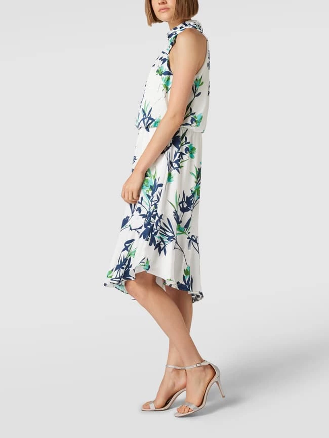 Adrianna Papell Cocktailkleid Mit Floralem Muster - Blau – Bild 4