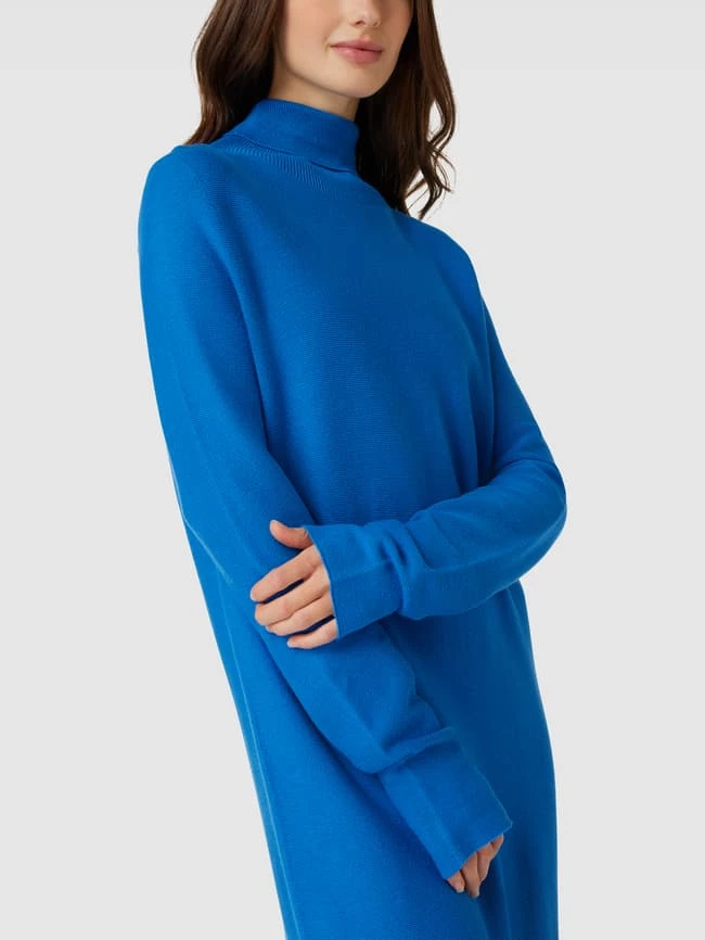 Drykorn Strickkleid Mit Rollkragen Modell 'JOSEPPA' - Royalblau – Bild 3