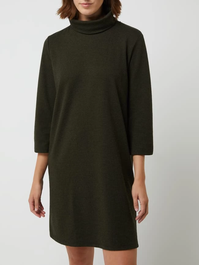 Tom Tailor Denim Kleid Mit Rollkragen - Olivgrün – Bild 4