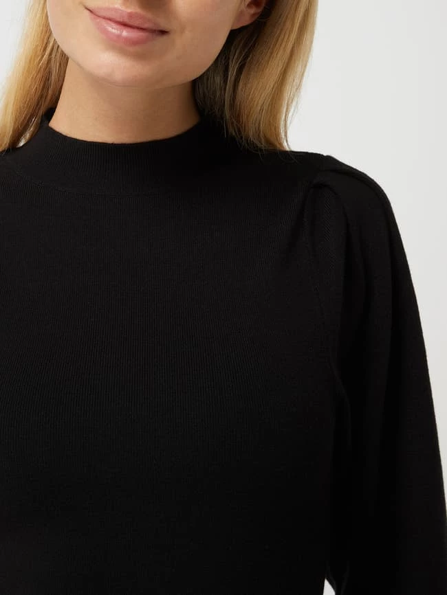 Mango Kleid Mit 3/4-Arm - Schwarz – Bild 3