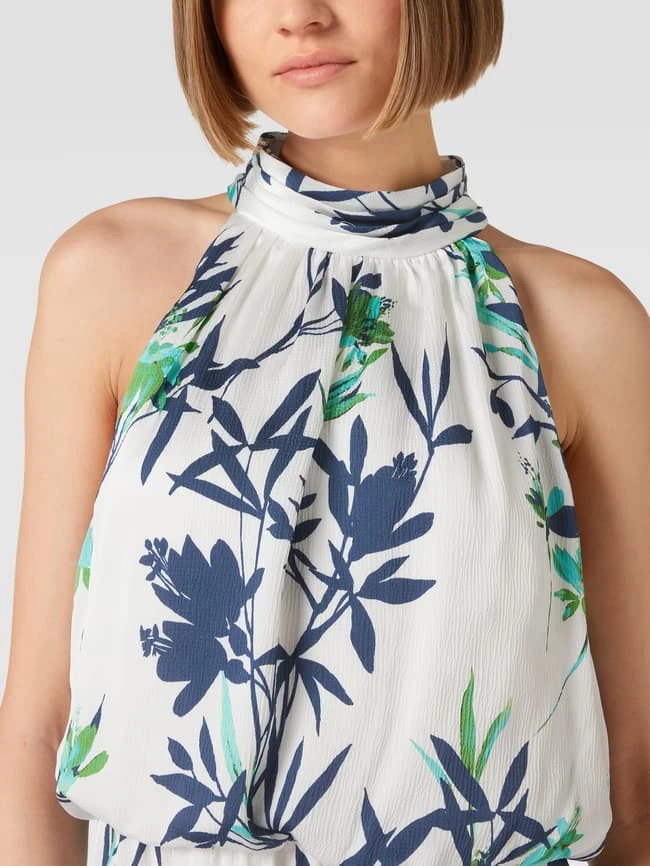 Adrianna Papell Cocktailkleid Mit Floralem Muster - Blau – Bild 3