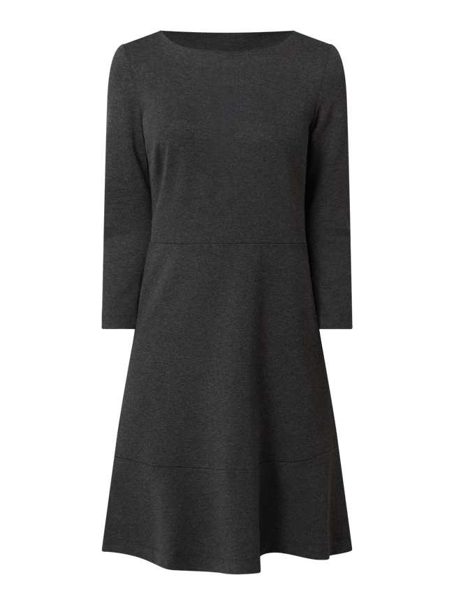 Esprit Kleid Mit 3/4-Arm - Anthrazit Meliert – Bild 2