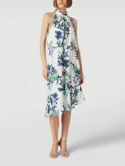 Adrianna Papell Cocktailkleid Mit Floralem Muster - Blau