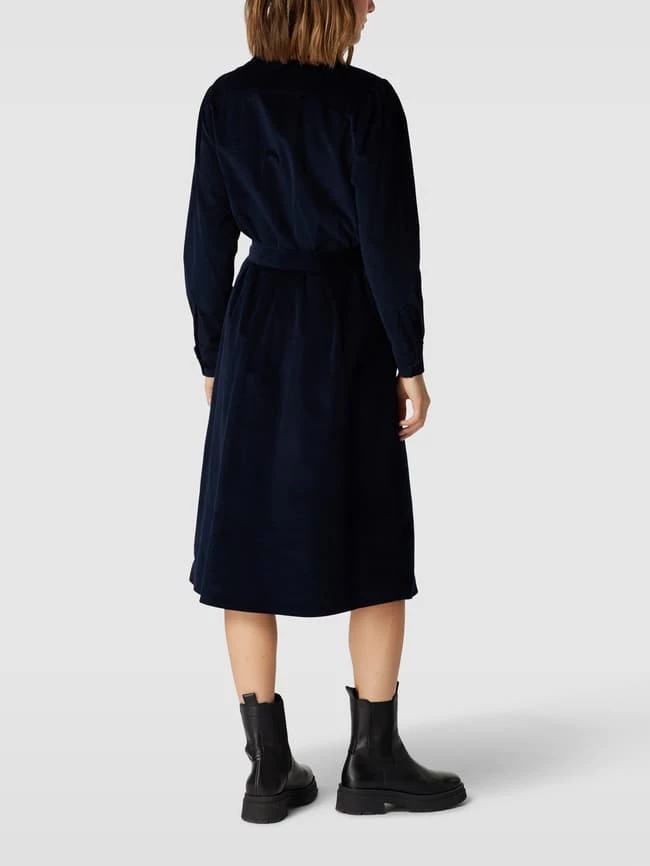 Seidensticker Kleid Mit Taillenband - Marineblau – Bild 5