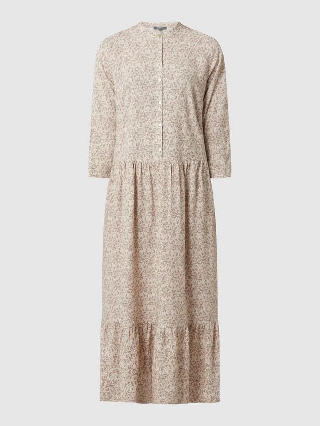 Montego Maxikleid Mit Allover-Muster - Kitt – Bild 2