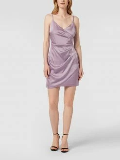 Paradi Cocktailkleid In Wickel-Optik - Flieder