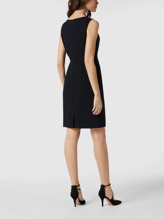 Taifun Etuikleid Mit V-Ausschnitt - Marineblau – Bild 5