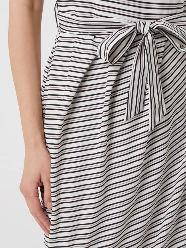 Apricot Shirtkleid Aus Jersey - Offwhite – Bild 3