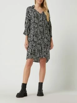 S.Oliver BLACK LABEL Kleid Aus Viskose - Schwarz