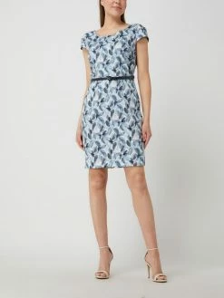 BETTY & CO WHITE Etuikleid Mit Taillenpasse - Marineblau