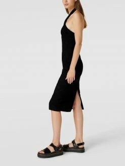 Bardot Minikleid Mit Neckholder Modell 'RIVIERA' - Schwarz