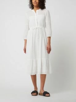 Esprit Midikleid Mit Spitze - Offwhite