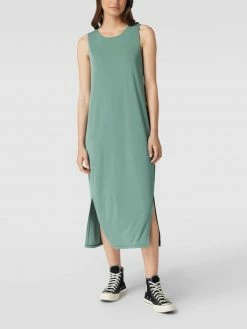 Jake*s Collection Midikleid Mit Rundhalsausschnitt - Grün