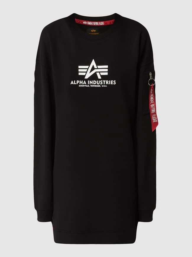 Alpha Industries Sweatkleid Mit Logo-Print - Schwarz – Bild 2