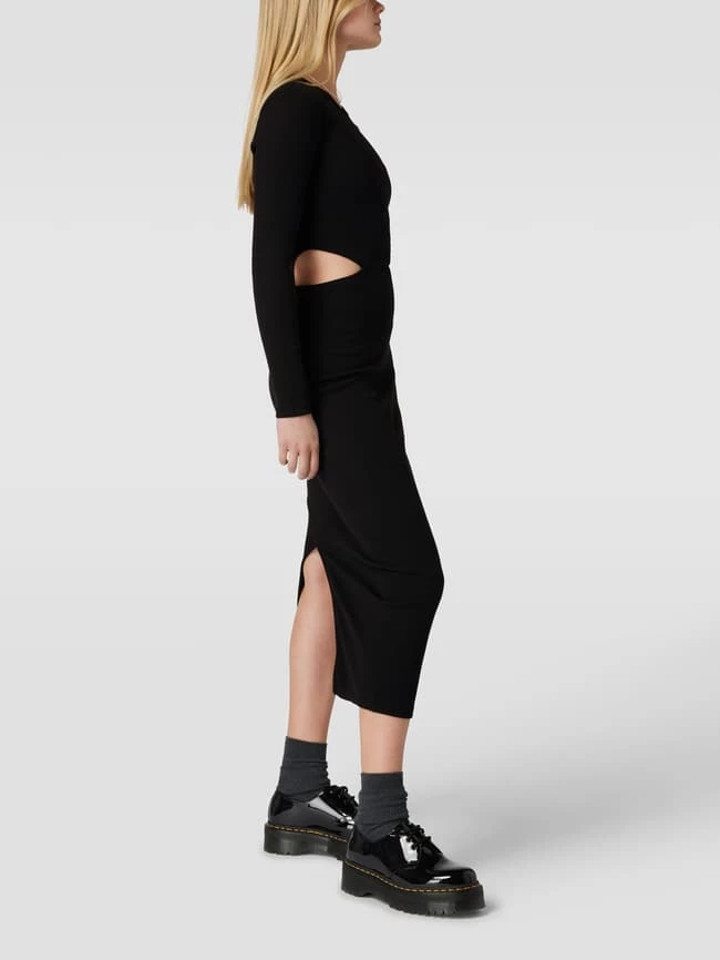 Only Maxikleid Mit Cut Out Modell 'Lina' - Schwarz – Bild 4