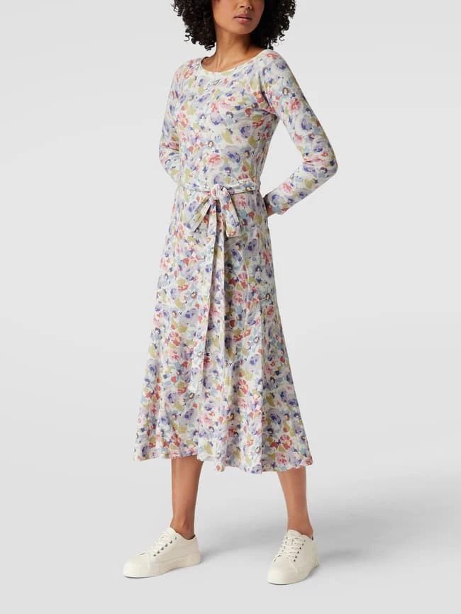 Polo Ralph Lauren Midikleid Mit Floralem Muster - Rosé – Bild 4