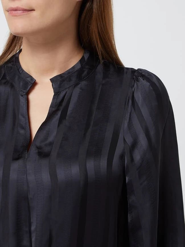 MOS MOSH Midikleid Aus Viskose - Blau – Bild 3