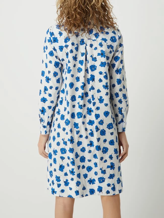 Milano Italy Blusenkleid Mit Floralem Muster - Weiß – Bild 5